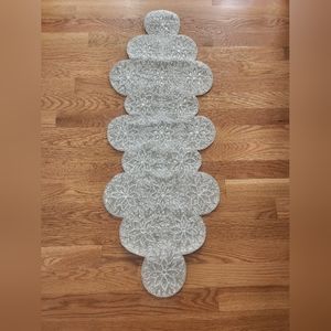 Beaded Holiday Table Runner